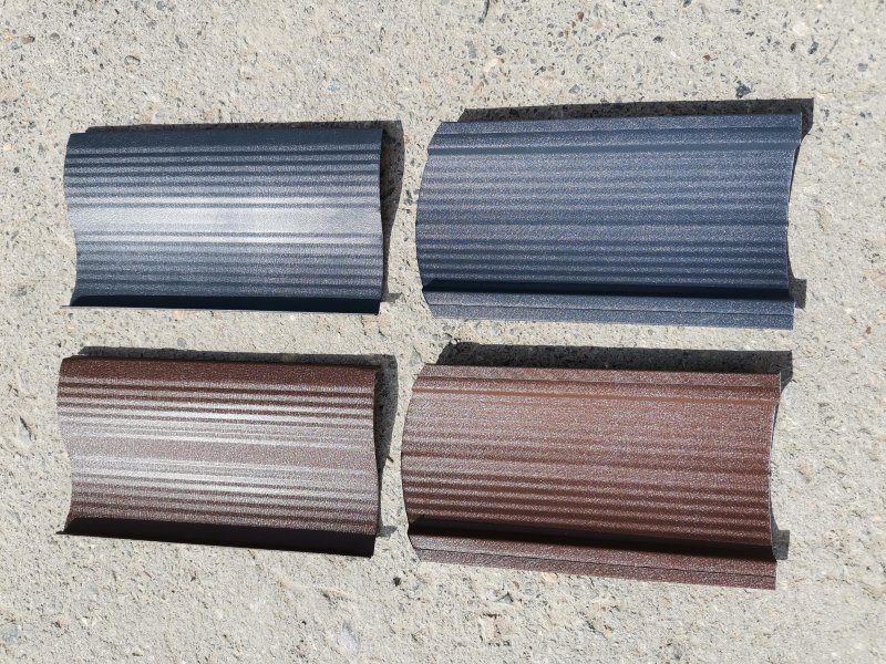 Металлопрофиль двусторонний под Стальной Бархат в Экибастузе