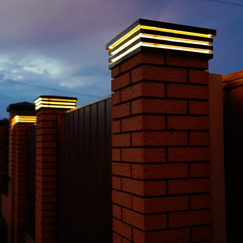 Фото 2 колпак Bona ХайТек Коричневый с подсветкой из неона